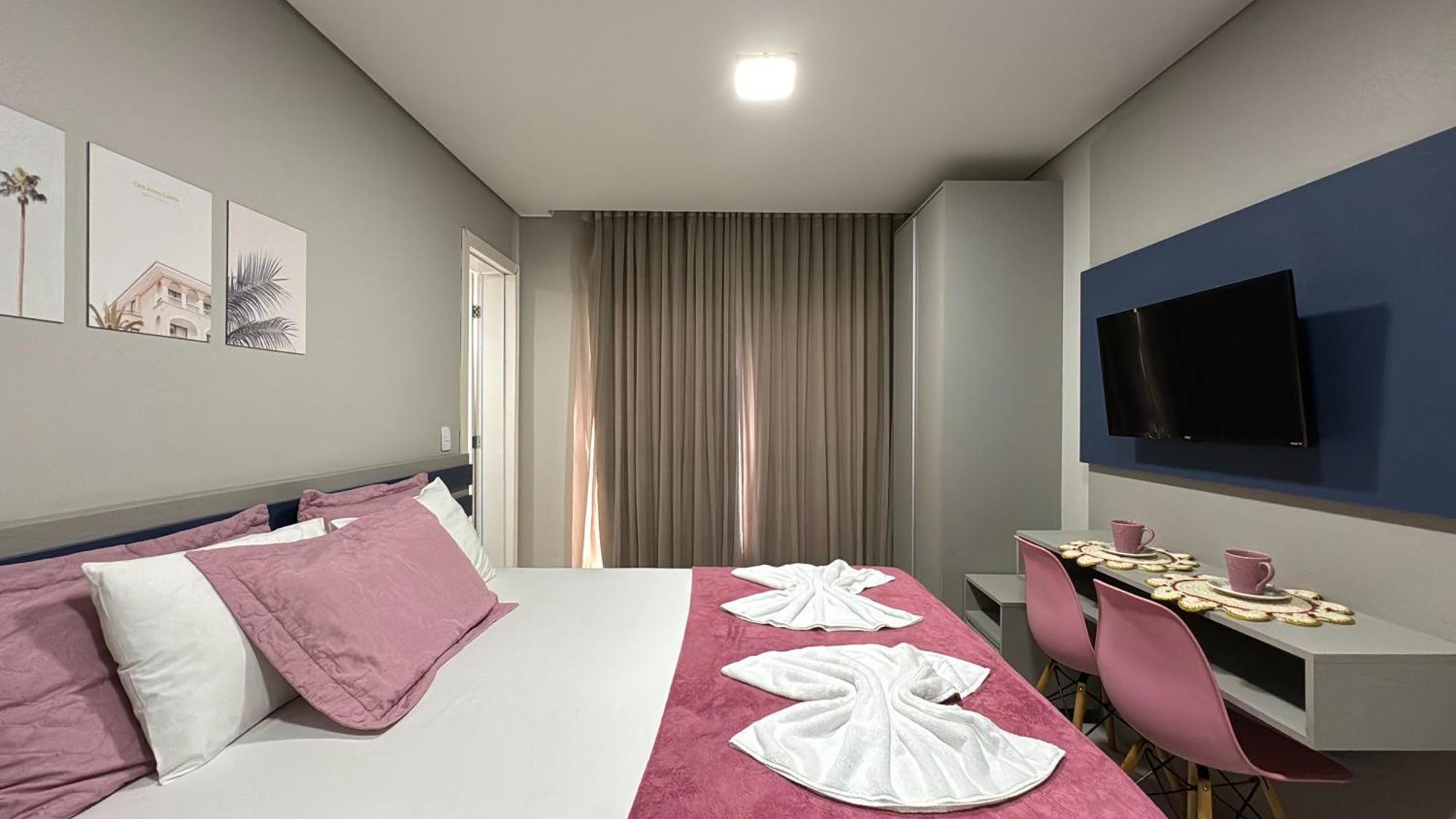 14- Studio Decorado Com Otima Localizacao!!! 쿠리치바 외부 사진